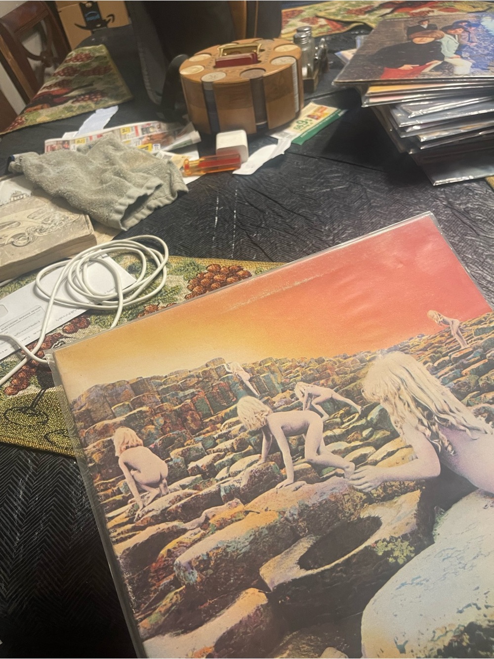 vintage Led Zeppelin, houses of holy original vinyl